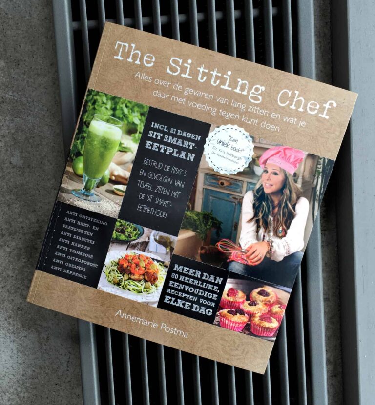 Kook : Lifestyle Boek The Sitting Chef Gearriveerd